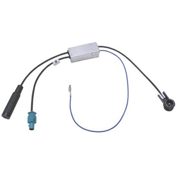 Adaptateur d'antenne 1 Fakra/1 DIN pour Audi après 2004>