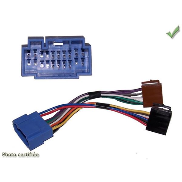 Faisceau autoradio pour HONDA / SUZUKI / FIAT / NISSAN / OPEL