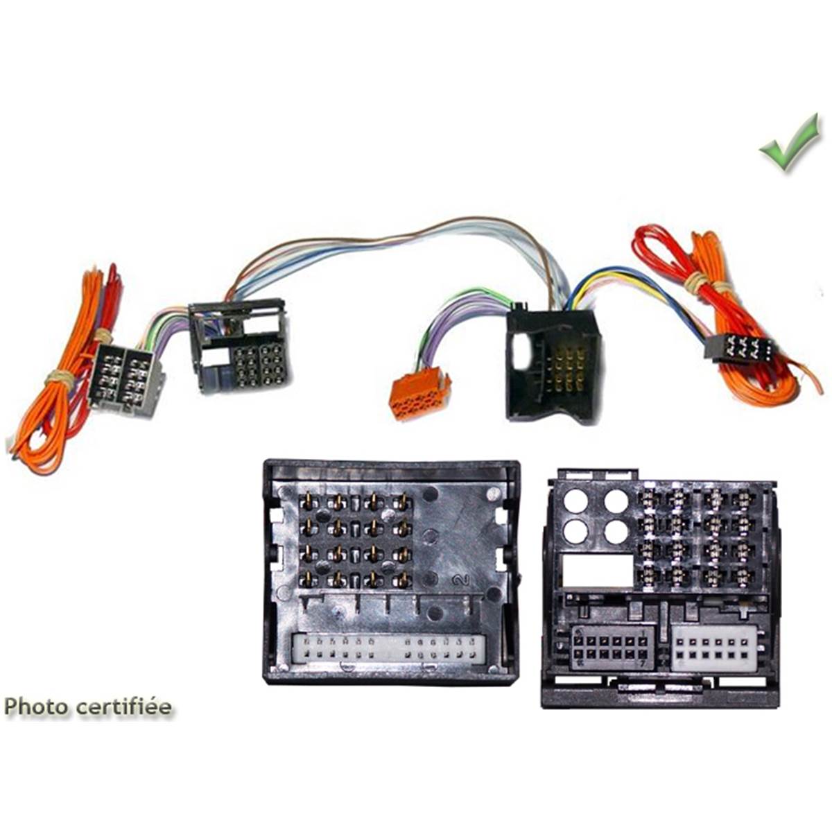 Faisceau d'adaptation kit mains-libres pour AUDI / SEAT / SKODA / VOLKSWAGEN 2004>