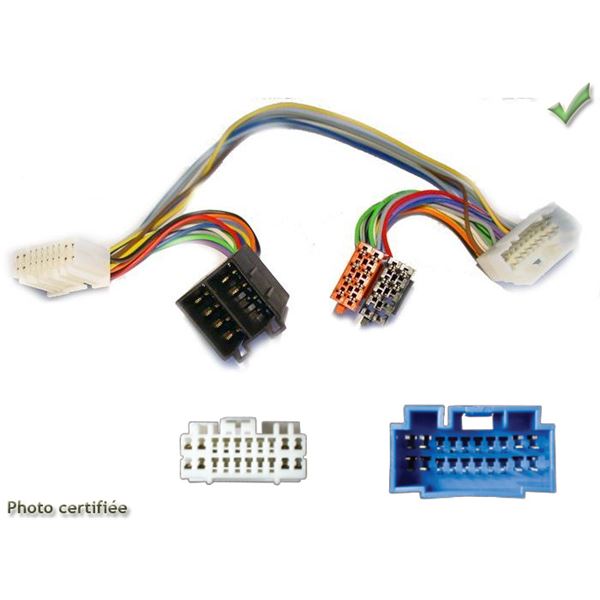 Faisceau d'adaptation kit mains-libres HONDA SUZUKI ACURA 1998> OPEL NISSAN 2008>