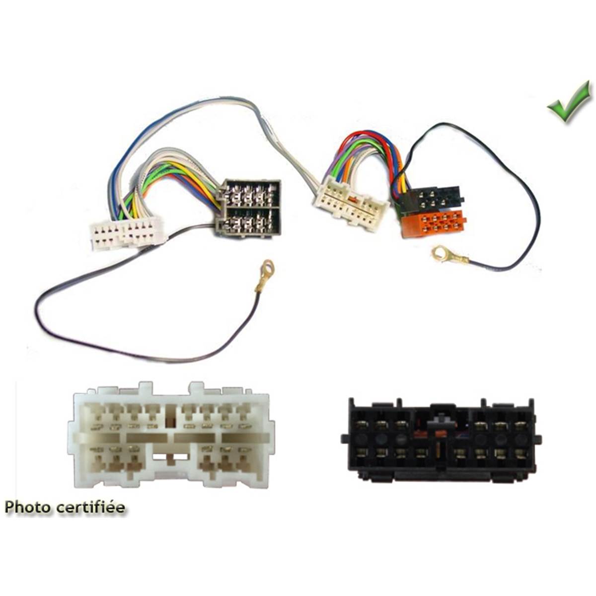 Faisceau D'adaptation Kit Mains-libres Pour Mitsubishi 1998>
