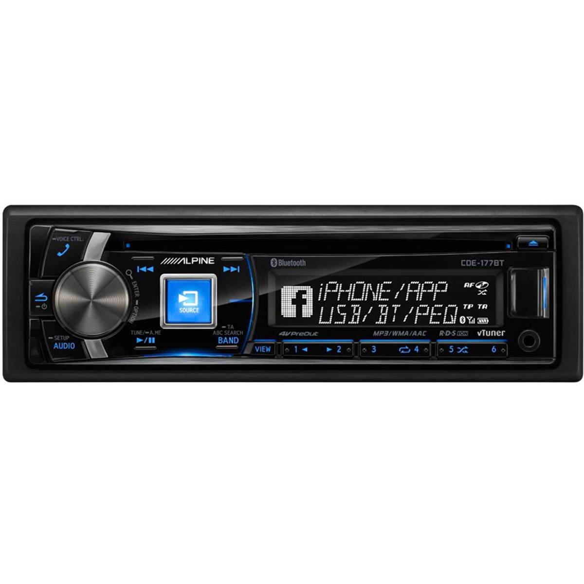 Autoradio Bluetooth Alpine Cde-177bt