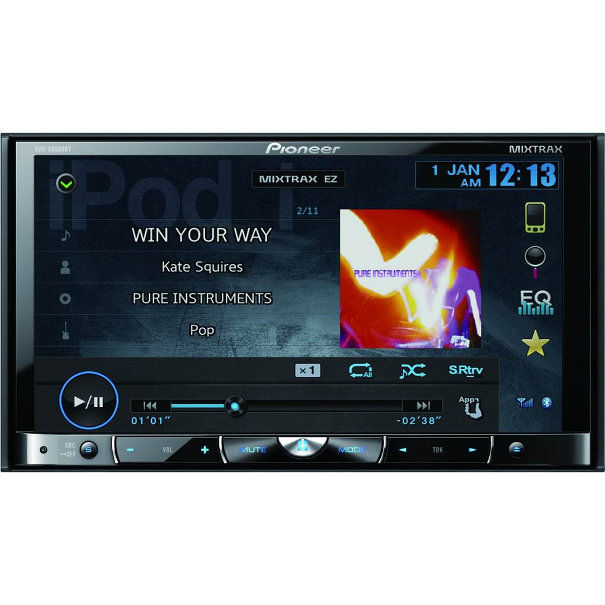 Autoradio Pioneer Avh-x8500bt