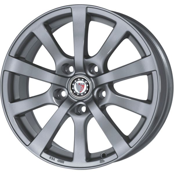 Jante Platin Gunmetal PL58 15 pouces 4 x 108 ET25