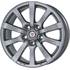 Jante Platin Gunmetal PL58 15 pouces 4 x 108 ET25