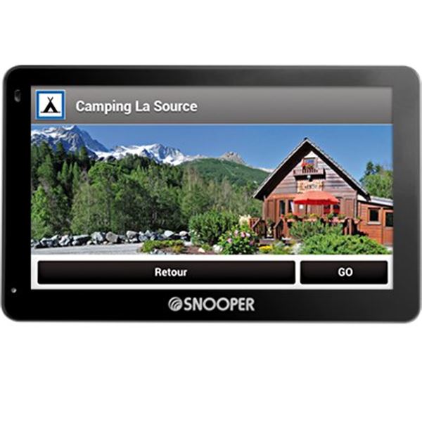 PACK GPS CAMPING CAR CC5400 SNOOPER + Camera de recul Offerte