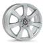 Jante alu PLATIN 16 pouces Pl55 Argent