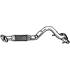 1 tuyau d'échappement Bosal 750133