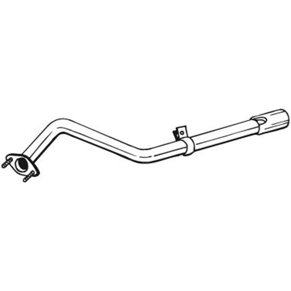 1 tuyau d'échappement Bosal 821205