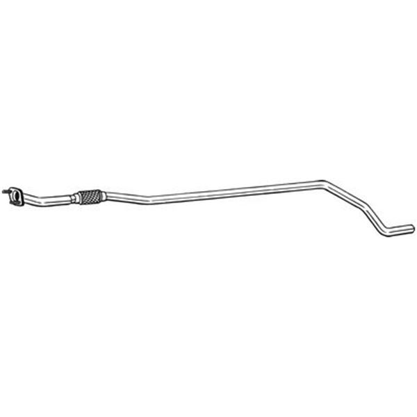 1 tuyau d'échappement Bosal 950039