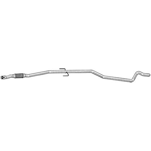 1 tuyau d'échappement Bosal 950063