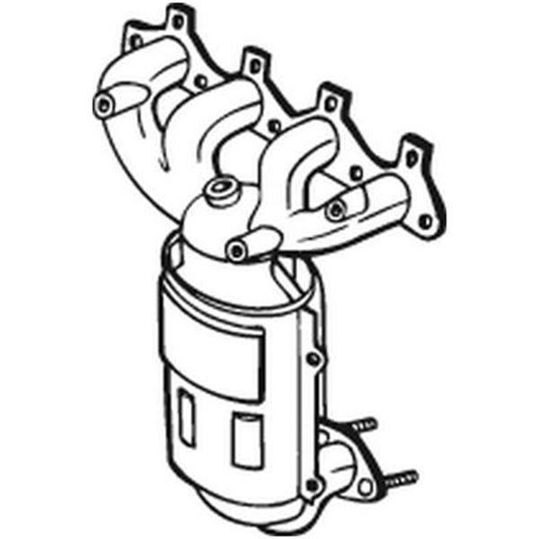 1 catalyseur Bosal 090058