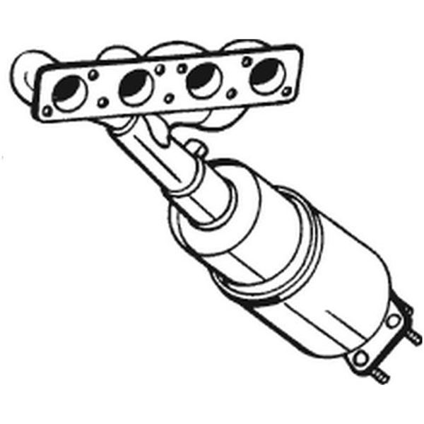 1 catalyseur Bosal 090152