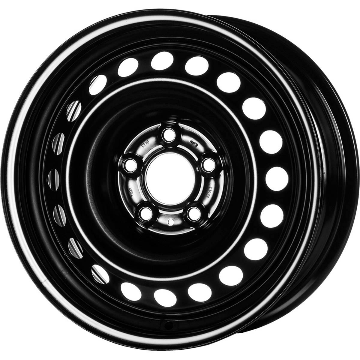 Jante Tôle Mw 16 Pouces Noir