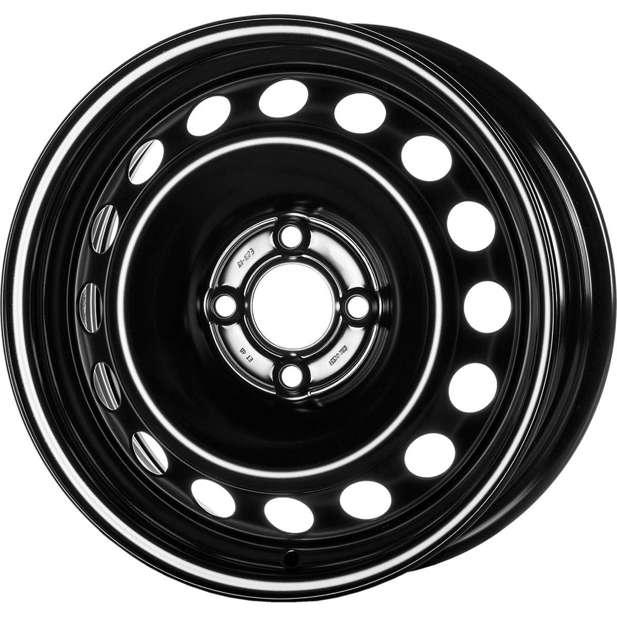 Jante Tôle Mw 15 Pouces Noir