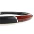 Couvre-volant noir simili bois Tuning Effect