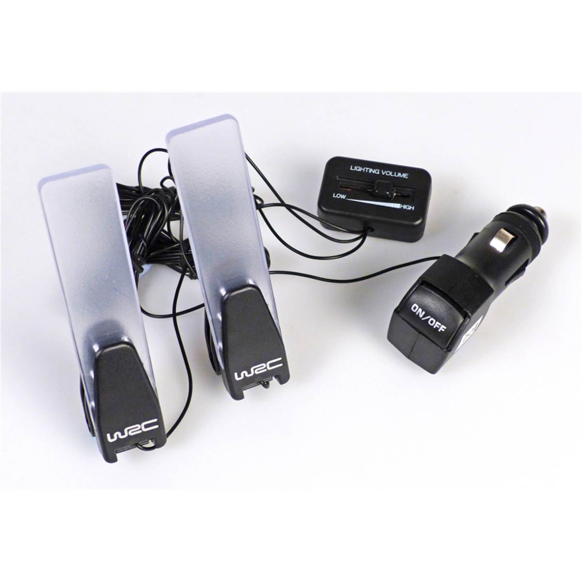 2 Barres Led Intérieur D'ambiance Bleu Wrc