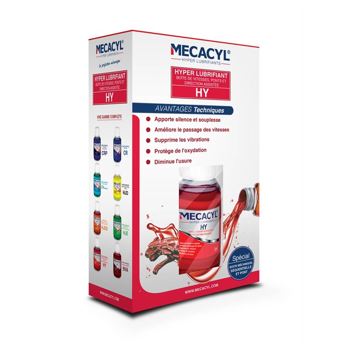 Lubrifiant boîte de vitesse mécanique Mecacyl HY 100 ml