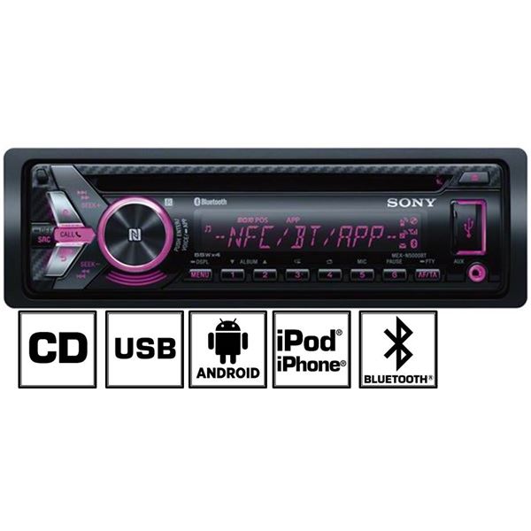 Autoradio Sony MEXN5000BT Feu Vert