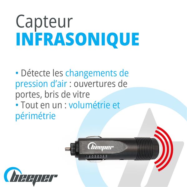 Alarme universelle automobile XR5 Beeper