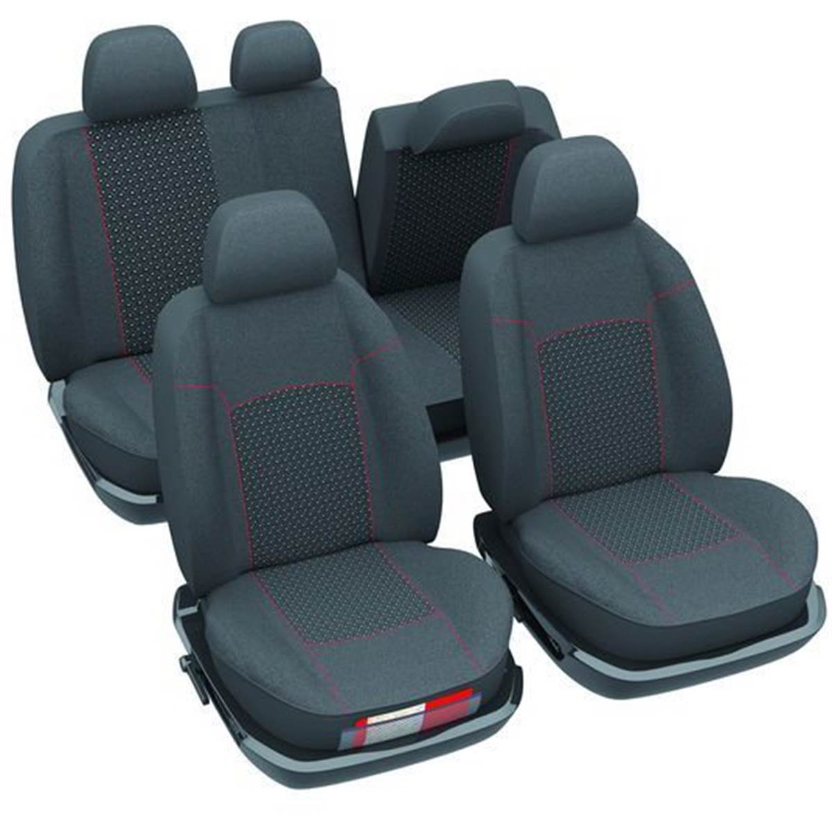 Housse Sacha Dbs Jeu Complet (avec Banquette Arrière Fractionnable)