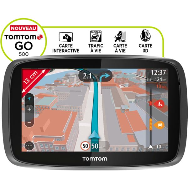 TomTom GO 500 Europe 45 commande vocale
