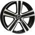 Jante aluminium Cesam 17 pouces Black Poli Mat
