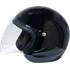 Casque moto jet Eole noir verni taille S (55-56 cm)