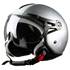 Casque moto jet décoré Eole One Way silver taille XL (61 cm)