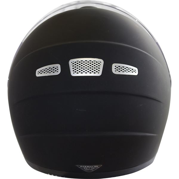 Casque Moto Eole Subtle Noir Mat - Homologué ECE 22.06, Confortable Pour Trajets Urbains Et Route