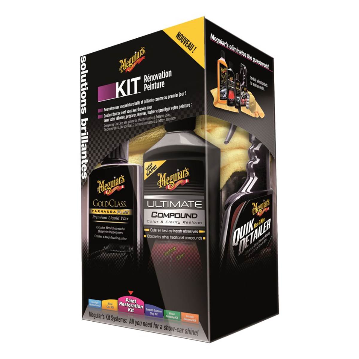 Kit Rénovation Peinture Meguiar's