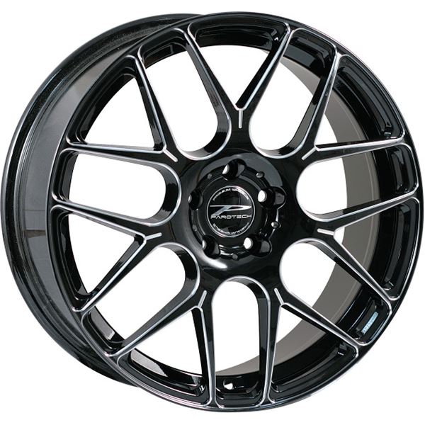 Jante aluminium Parotech 17 pouces Black Brillant