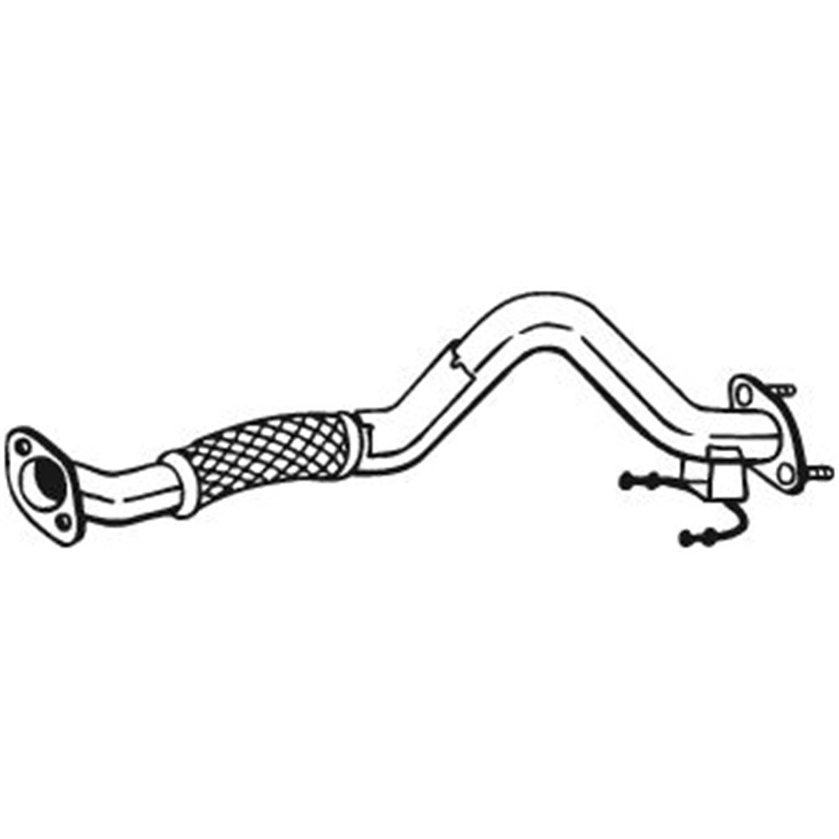 Tuyau D'échappement Bosal 750213