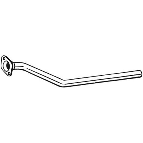 1 tuyau d'échappement Bosal 800021