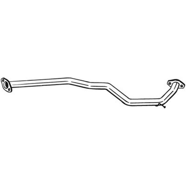 1 tuyau d'échappement Bosal 850031