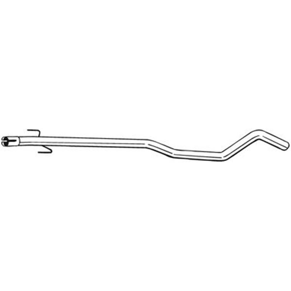1 tuyau d'échappement Bosal 916001