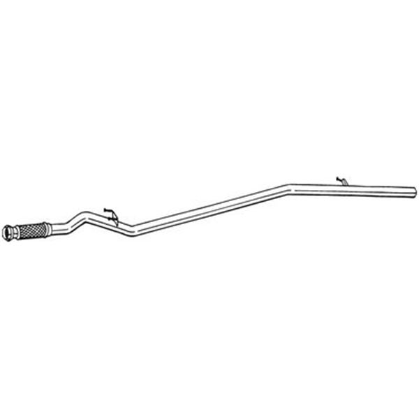 1 tuyau d'échappement Bosal 950079