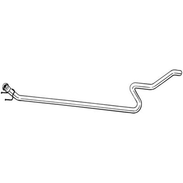 1 tuyau d'échappement Bosal 950081