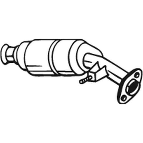 1 catalyseur Bosal 090409