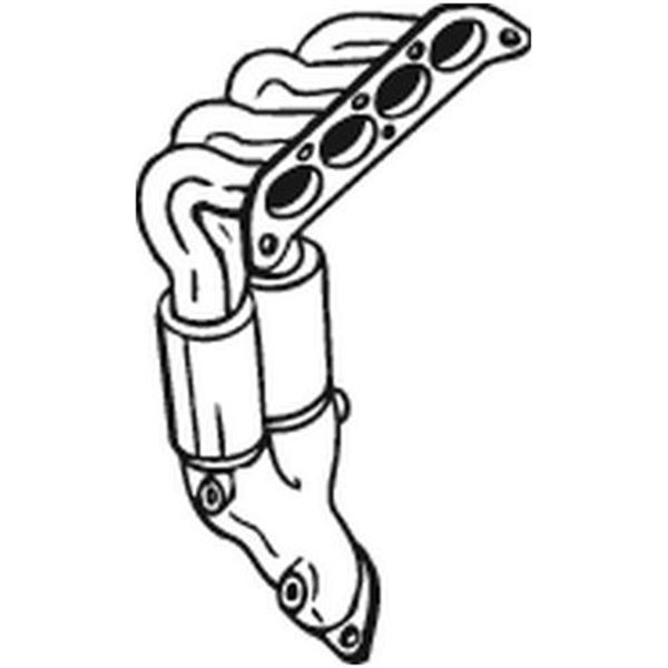 1 catalyseur Bosal 090429