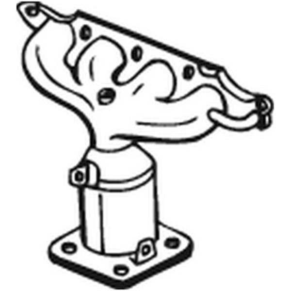 1 catalyseur Bosal 090475