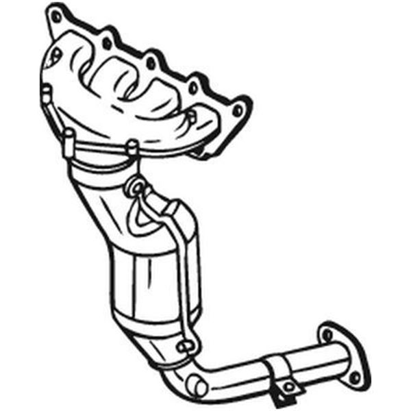 1 catalyseur Bosal 090500