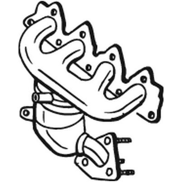 1 catalyseur Bosal 090534