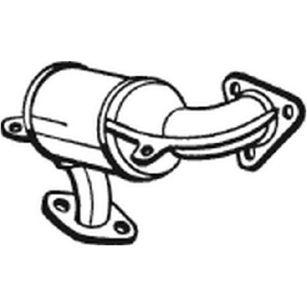 1 catalyseur Bosal 090550