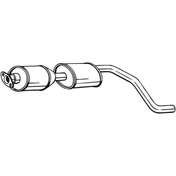 1 catalyseur Bosal 090568