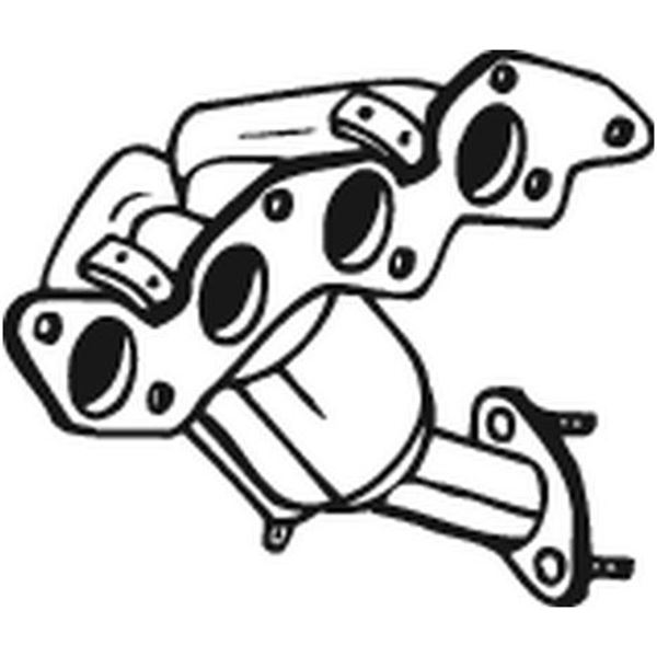 1 catalyseur Bosal 090573