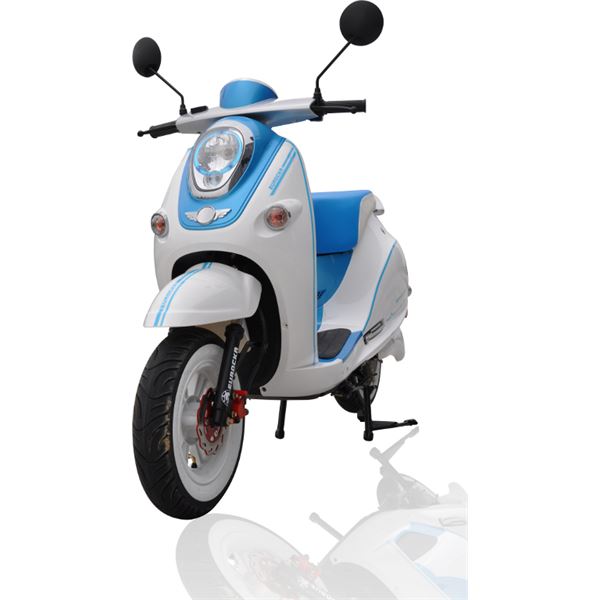 Scooter électrique 1500W CKA-GREEN bleu Eurocka