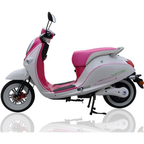 Scooter électrique 1500W CKA-GREEN rose Eurocka - Feu Vert