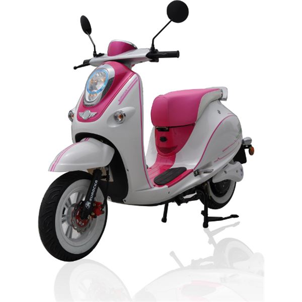 Scooter électrique 1500W CKA-GREEN rose Eurocka