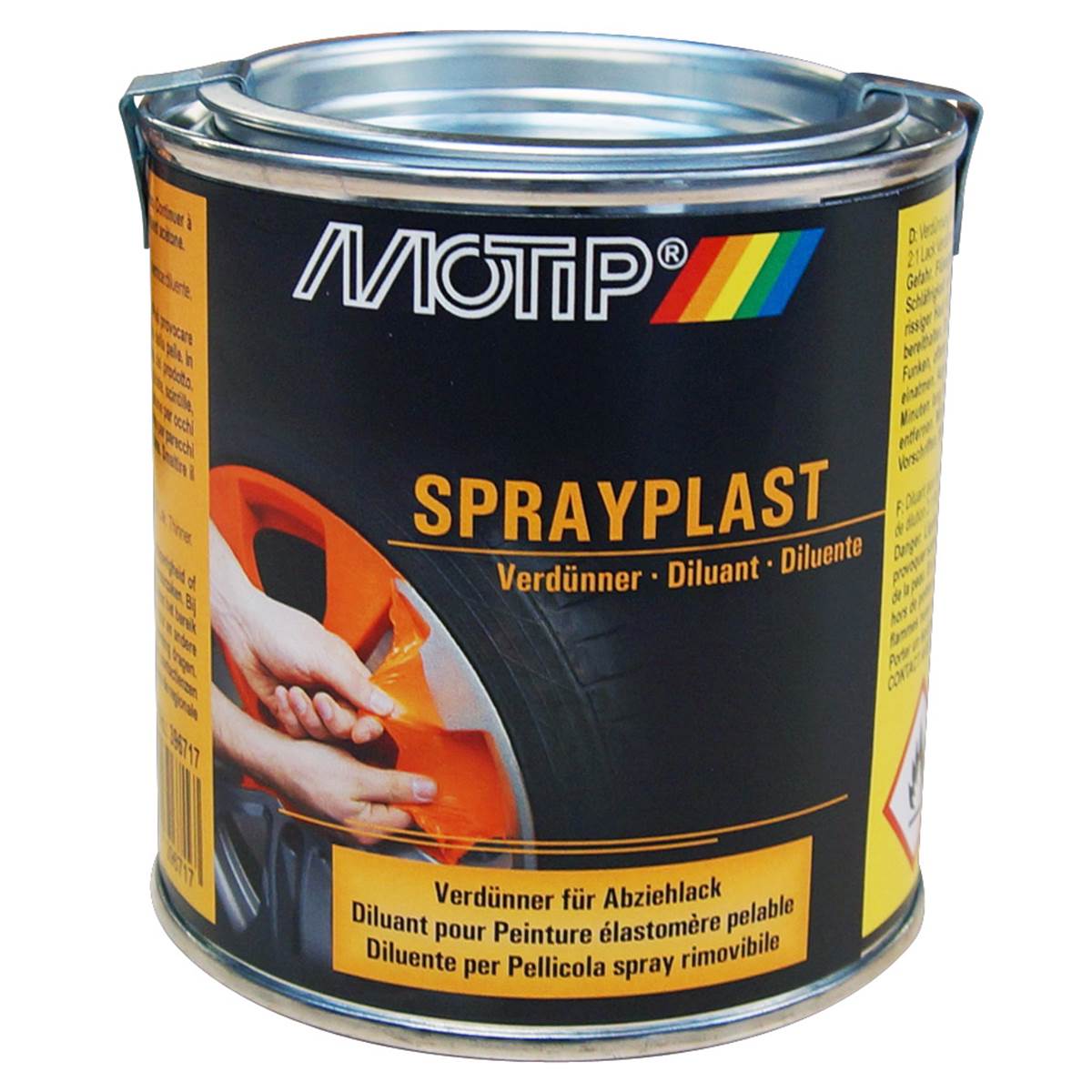 Diluant Pour Peinture Élastomère Pelable Sprayplast 375 Ml